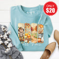 Fall Vibes Sweatshirt - Heather Lagoon - 20 product image 1