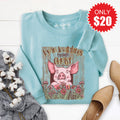 I Can Do All Things Sweatshirt - Heather Lagoon - 20 product image 1