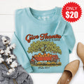 Give Thanks Sweatshirt - Heather Lagoon - 20 product image 1