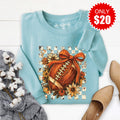 Football Sweatshirt - Heather Lagoon - 20 product image 1