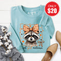 Feral Girl Autumn Sweatshirt - Heather Lagoon - 20 product image 1