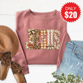 Jesus Sweatshirt - Heather Mauve - 20 product image 1