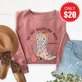 The Lord Guides Sweatshirt - Heather Mauve - 20 product image 1