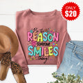 Be The Reason Sweatshirt - Heather Mauve - 20 product image 1