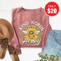 Kind Words Sweatshirt - Heather Mauve - 20 product image 1