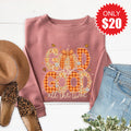 God is Good Fall Sweatshirt - Heather Mauve - 20 product image 1