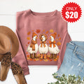 Fall Geese Sweatshirt - Heather Mauve - 20 product image 1