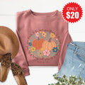 Give Thanks Sweatshirt - Heather Mauve - 20 product image 1