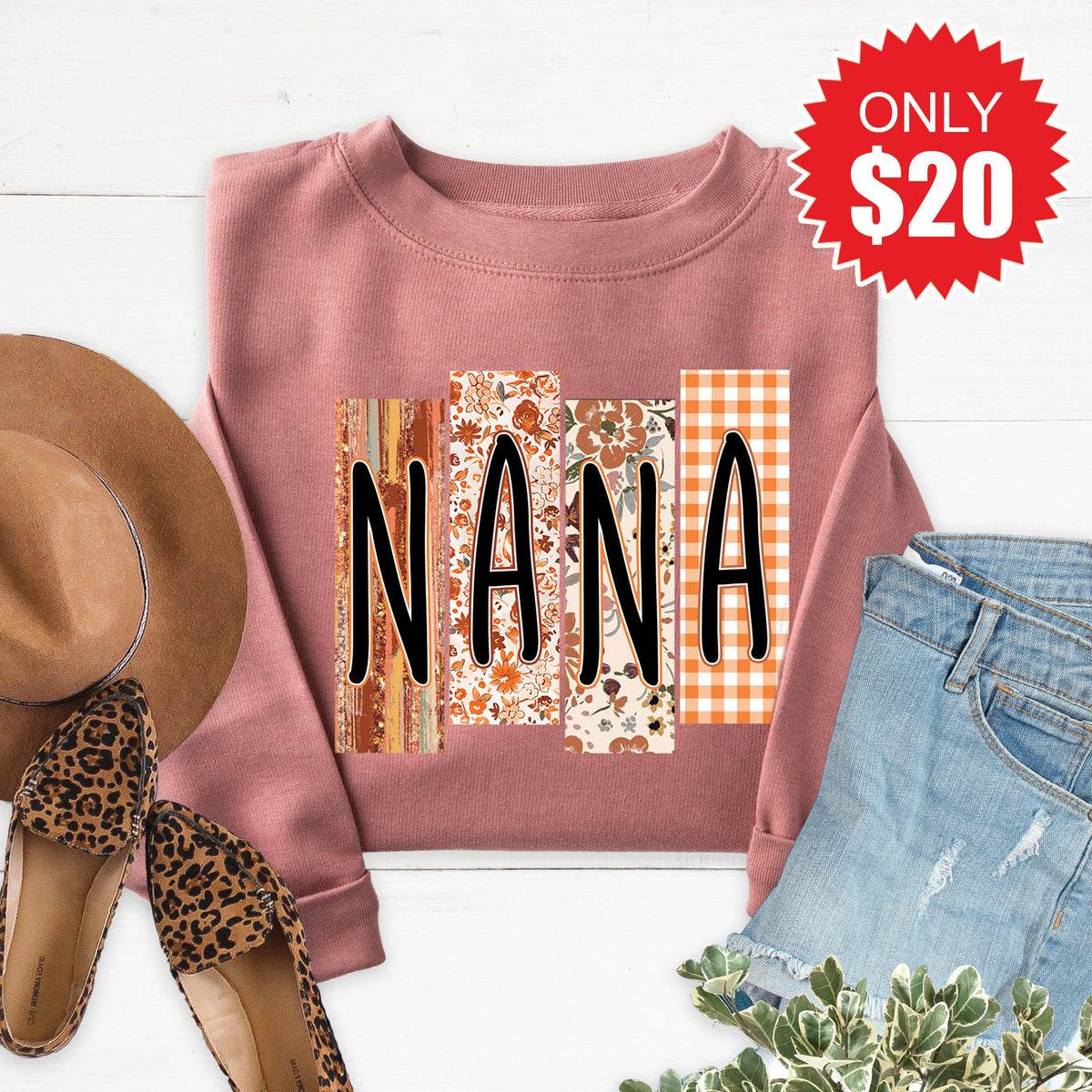 Nana Sweatshirt - Heather Mauve - 20 product image 1