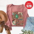 Through Christ Sweatshirt - Heather Mauve - 20 product image 1