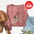 Just Breathe Sweatshirt - Heather Mauve - 20 product image 1