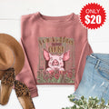 I Can Do All Things Sweatshirt - Heather Mauve - 20 product image 1