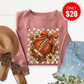 Football Sweatshirt - Heather Mauve - 20 product image 1