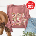 Promoted To Grandma Sweatshirt - Heather Mauve - 20 product image 1