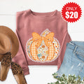Pumpkin Sweatshirt - Heather Mauve - 20 product image 1