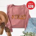 Fall Dachshund Sweatshirt - Heather Mauve - 20 product image 1