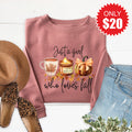 Just a Girl Sweatshirt - Heather Mauve - 20 product image 1