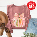 Pink Pumpkin Sweatshirt - Heather Mauve - 20 product image 1