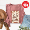 It's Fall Ya'll Sweatshirt - Heather Mauve - 20 product image 1
