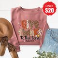 Give Thanks Sweatshirt - Heather Mauve - 20 product image 1