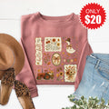 Hello Fall Sweatshirt - Heather Mauve - 20 product image 1