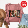 Fall Sweatshirt - Heather Mauve - 20 product image 1