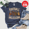 Football Hallelujah Tee - Heather Navy - 15 product image 1