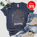Kind Compassionate Forgiving Tee - Heather Navy - 15 product image 1