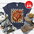 Football Tee - Heather Navy - 15 product image 1