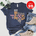 God Bless Texas Tee - Heather Navy - 15 product image 1