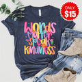 Words Matter Tee - Heather Navy - 15 product image 1