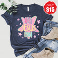 Big Jesus Fan Tee - Heather Navy - 15 product image 1