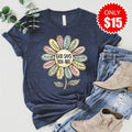 God Says You Are Tee - Heather Navy - 15 product image 1