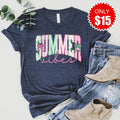 Summer Vibes Tee - Heather Navy - 15 product image 1