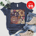 Created with a Purpose Tee - Heather Navy - 15 product image 1