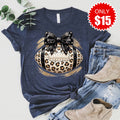 Football Leopard Tee - Heather Navy - 15 product image 1