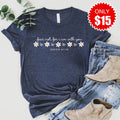 Fear Not Tee - Heather Navy - 15 product image 1
