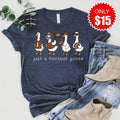 Football Goose Tee - Heather Navy - 15 product image 1