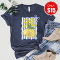 Summer Lemons Tee - Heather Navy - 15 product image 1