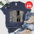 Just Pray V-Neck - Heather Navy - 15