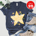 God Has A Plan V-Neck - Heather Navy - 15