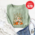 I Will Praise You Sweatshirt - Heather Sage - 20 product image 1