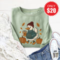 Bruh Its Fall Sweatshirt - Heather Sage - 20 product image 1
