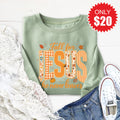 Fall For Jesus Sweatshirt - Heather Sage - 20 product image 1