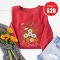 I Will Praise You Sweatshirt - Heather Scarlet - 20 product image 1