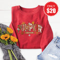 Pumpkin Season Sweatshirt - Heather Scarlet - 20 product image 1