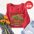 Give Thanks Sweatshirt - Heather Scarlet - 20 product image 1