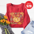 Pumpkin Sweatshirt - Heather Scarlet - 20 product image 1