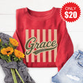 Grace Sweatshirt - Heather Scarlet - 20 product image 1