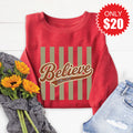 Believe Sweatshirt - Heather Scarlet - 20 product image 1